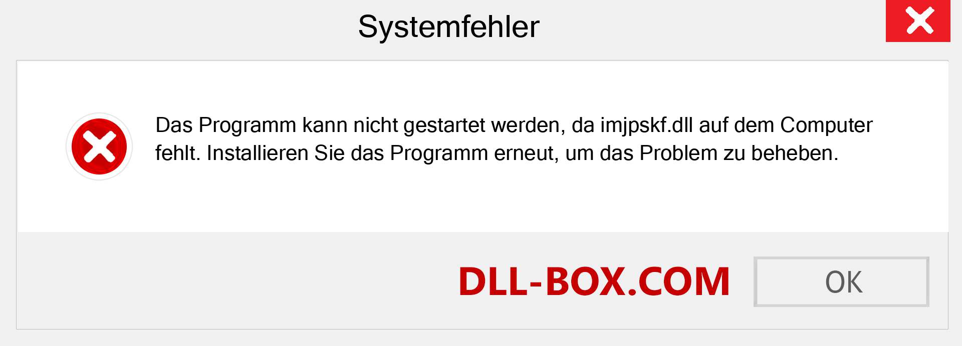 imjpskf.dll-Datei fehlt?. Download für Windows 7, 8, 10 - Fix imjpskf dll Missing Error unter Windows, Fotos, Bildern